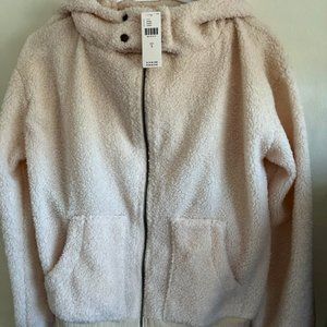 Anthropologie NWT Porridge Sherpa Moto Jacket  - Sz Small